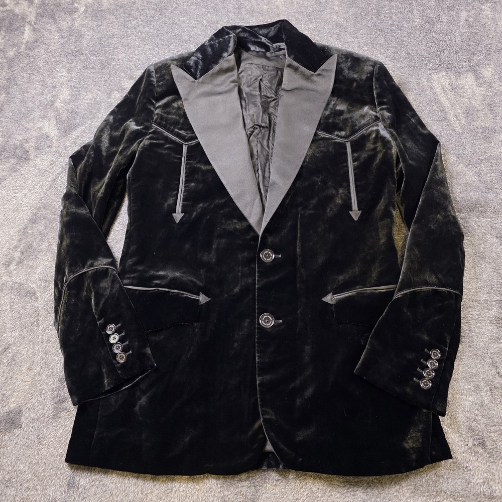 Ralph Lauren Purple Label Walker Velvet Tuxedo Jacket Womens 4 Western $3,490 - Picture 1 of 7